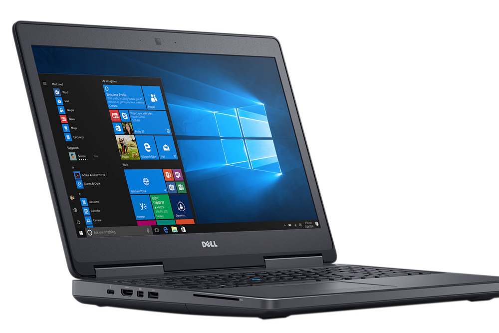 Dell Precision 7520 Laptop – Core i5 7th Gen, 16GB RAM, 256GB SSD | Grade A