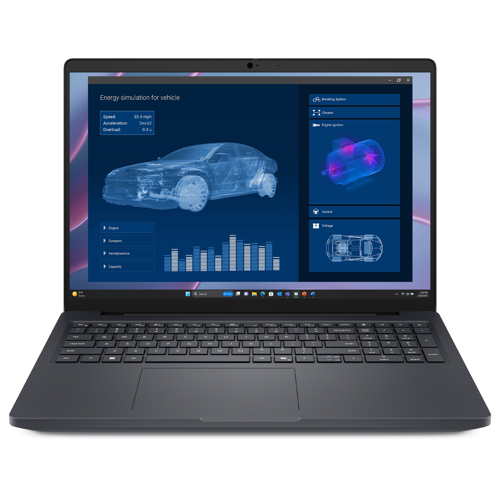 Dell Pro Max 16 Mc16255 Laptop – Ryzen AI 9, 32GB RAM, 1TB NVMe SSD | Grade A