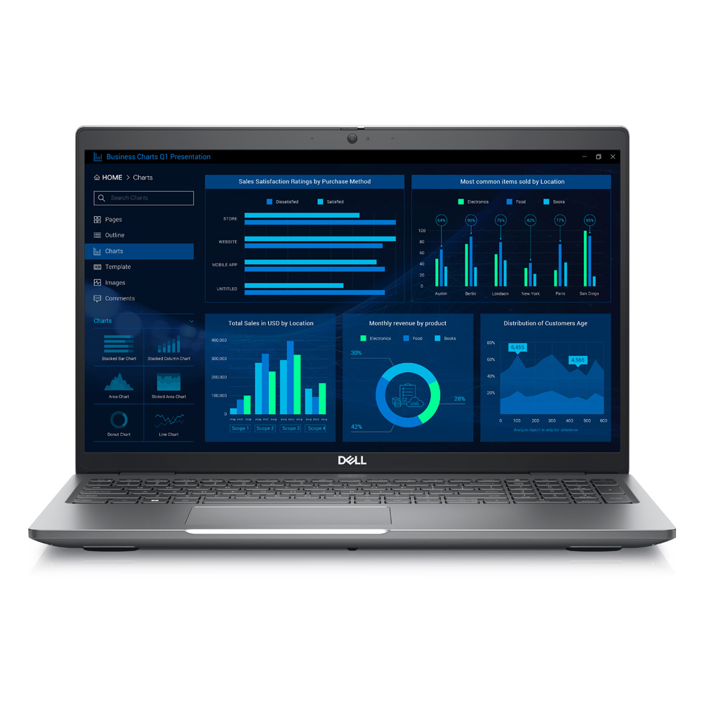Dell Precision 3581 Laptop – Core i7 13th Gen, 32GB RAM, 512GB NVMe SSD | Grade B